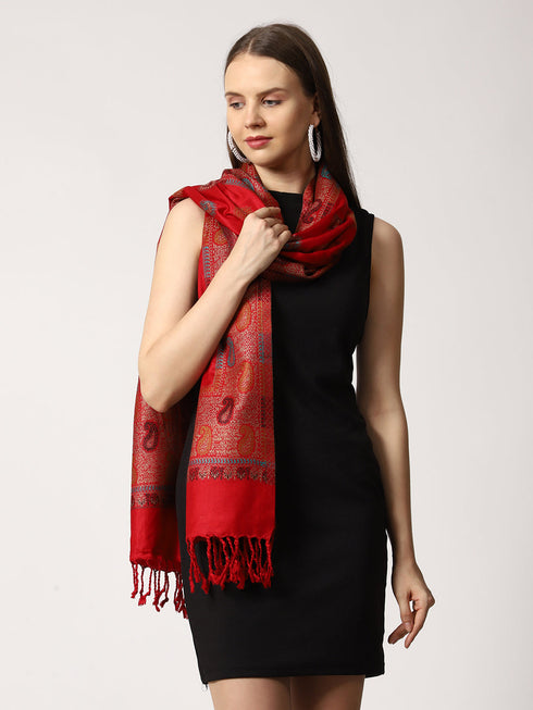 Women's Jamawar Wool Stole